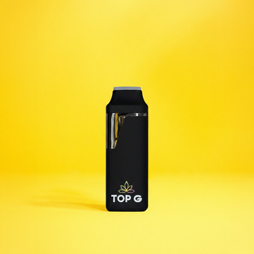 Top G Farm 3g hemp-derived disposable vape with Live Rosin extract